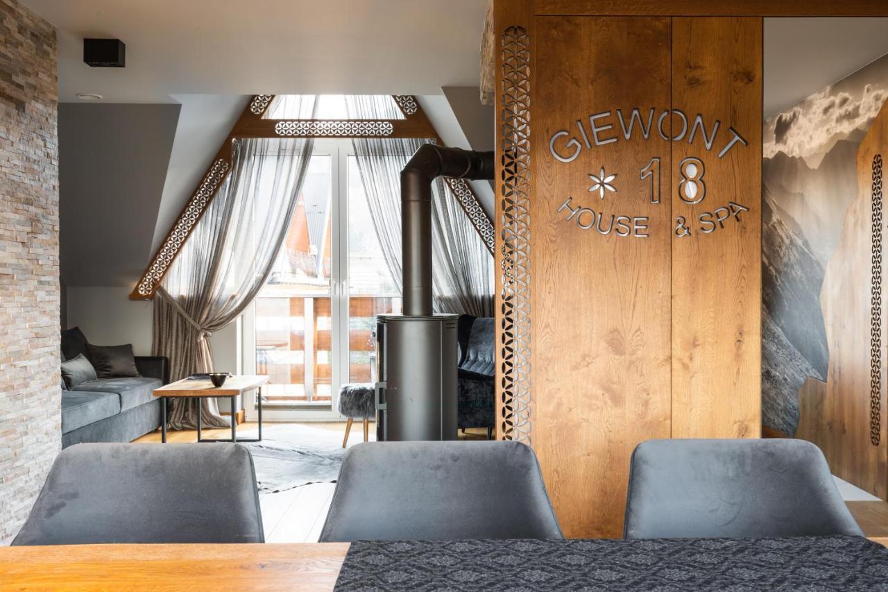 Apartament Giewont House & Spa Z Sauna Закопане Экстерьер фото